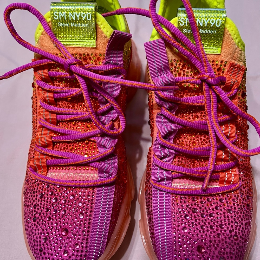 Steve Madden Rhinestone Sneakers
